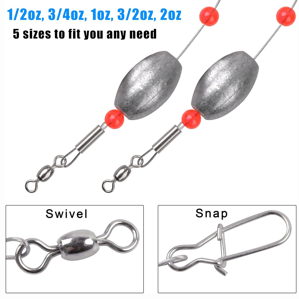 2Pcs Fishing Egg Sinker Weight - Fishing Equipment Shop recensie en prijs