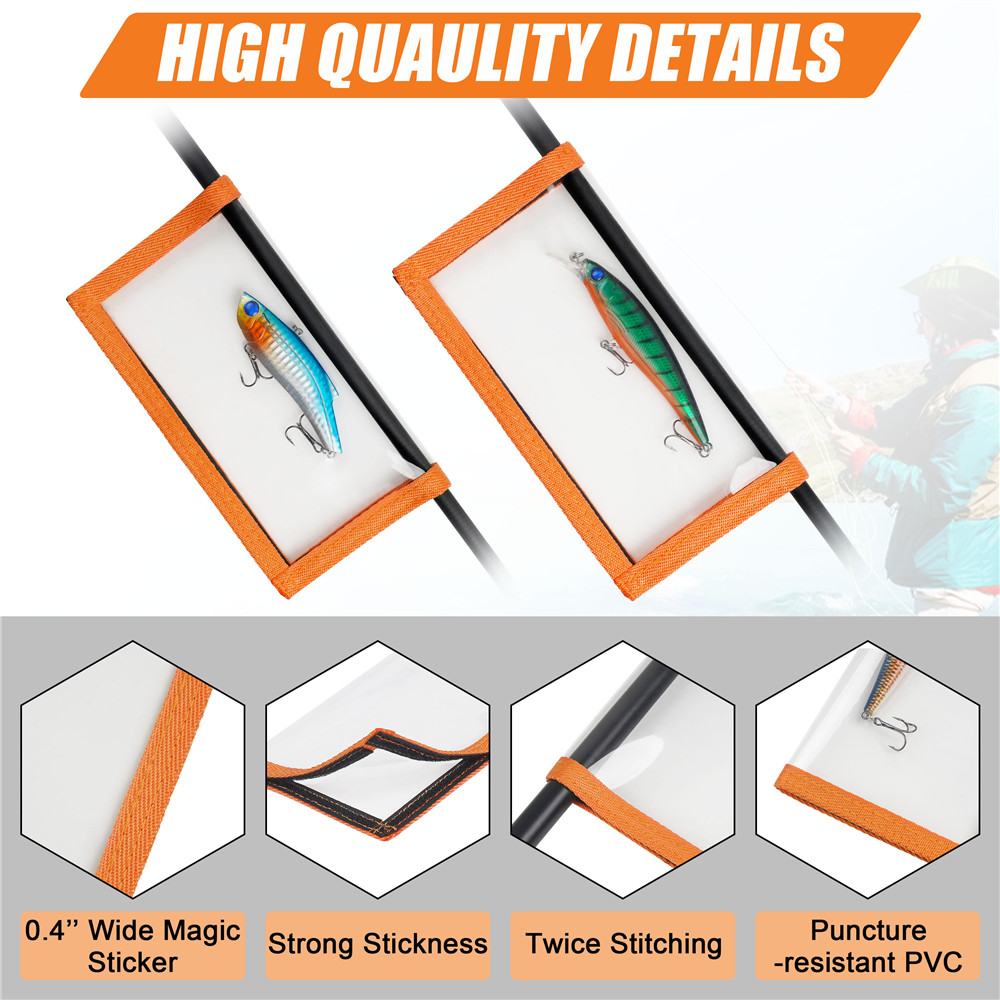 4Pcs Fishing Lure Wraps Durabl - Fishing Equipment Shop recensie en prijs