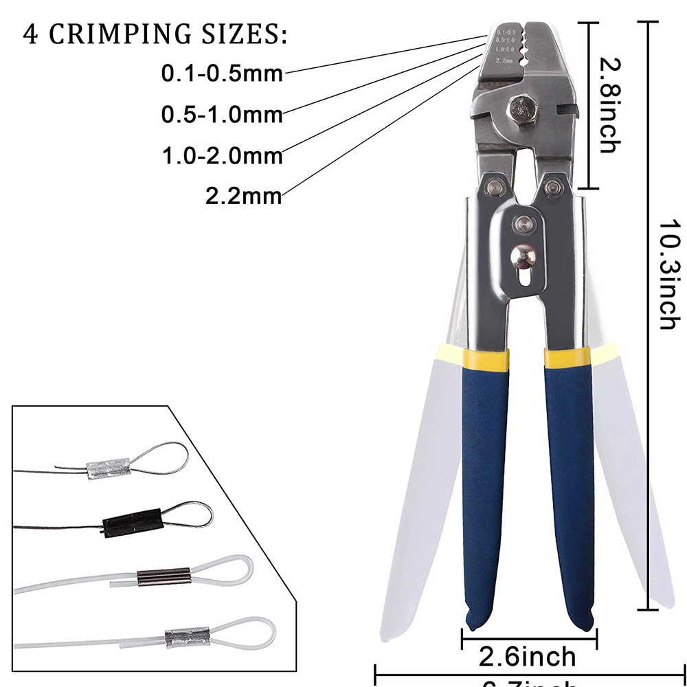 300pcs Crimp Fishing Sleeves S - Fishing Equipment Shop recensie en prijs