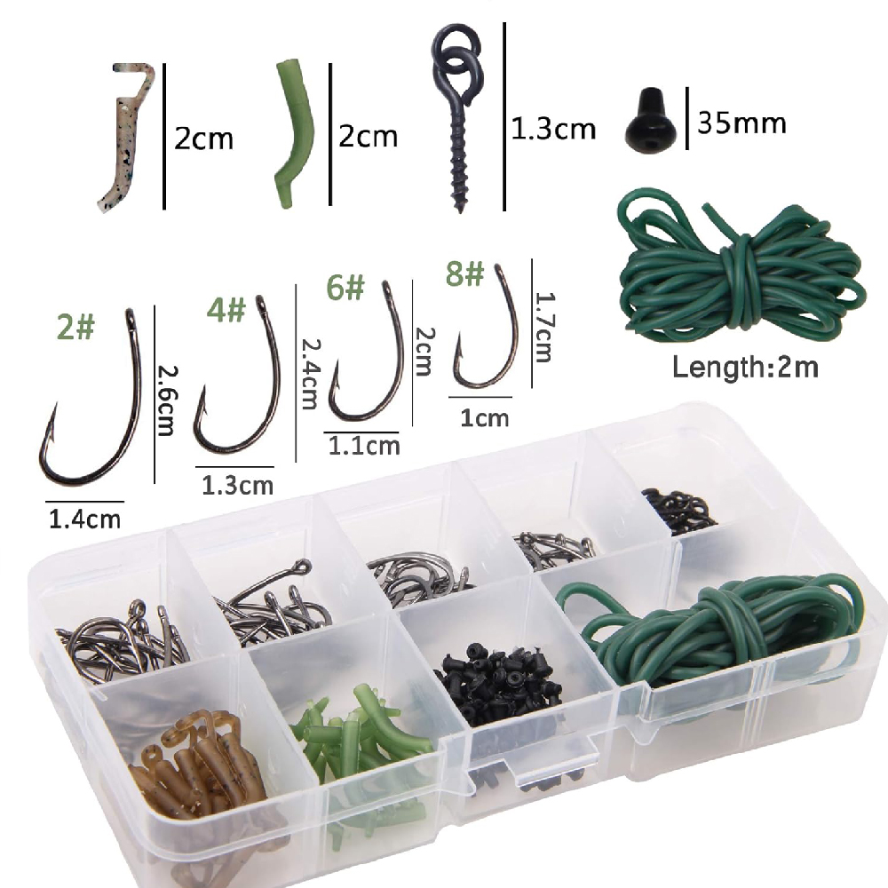 121pcs Carp Fishing Rigs kit C - Fishing Equipment Shop recensie en prijs