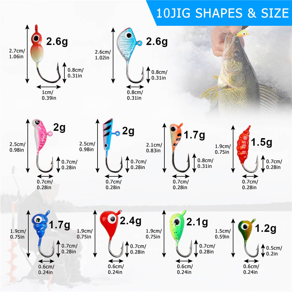 24Pcs ice fishing gear Kit Lum - Fishing Equipment Shop recensie en prijs