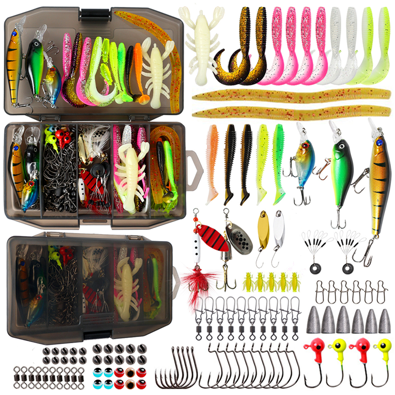 New 120PCS Fishing Lure Set So - Fishing Equipment Set recensie en prijs