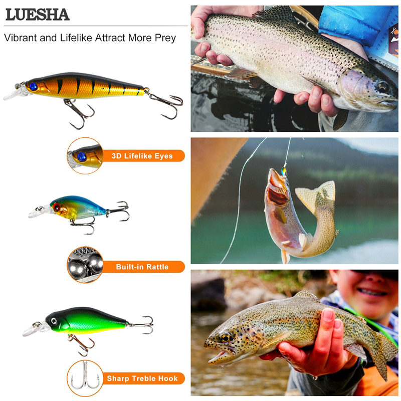 New 120PCS Fishing Lure Set So - Fishing Equipment Set recensie en prijs