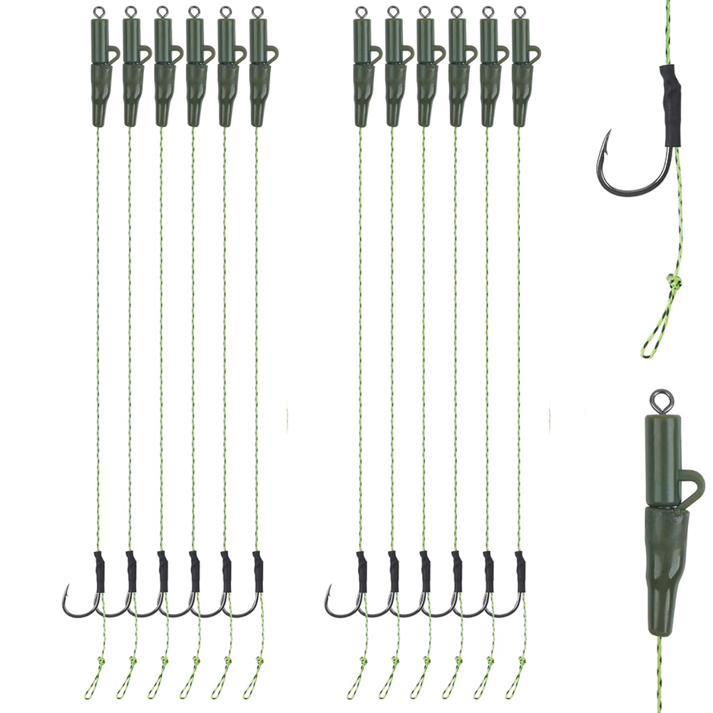 12Pcs Carp fishing hair rigs P - Fishing Equipment Shop recensie en prijs