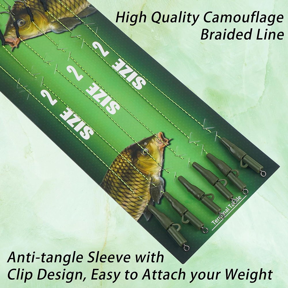 12Pcs Carp fishing hair rigs P - Fishing Equipment Shop recensie en prijs
