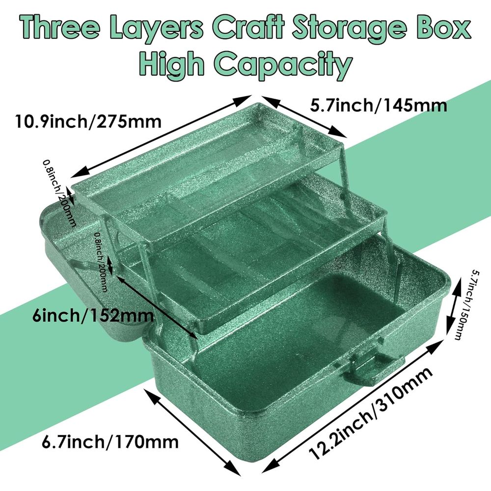 Glitter Art & Craft Tool Stora - Tackle Box recensie en prijs
