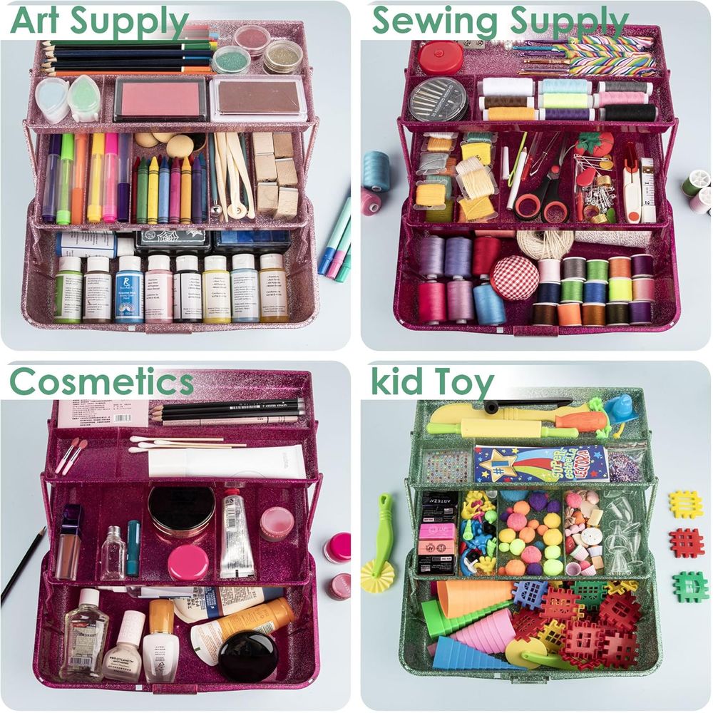 Glitter Art & Craft Tool Stora - Tackle Box recensie en prijs