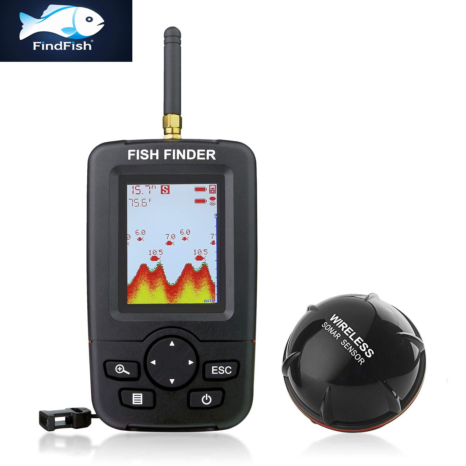 100M Portable Sonar Fish Finde - Fishing Equipment In English recensie en prijs