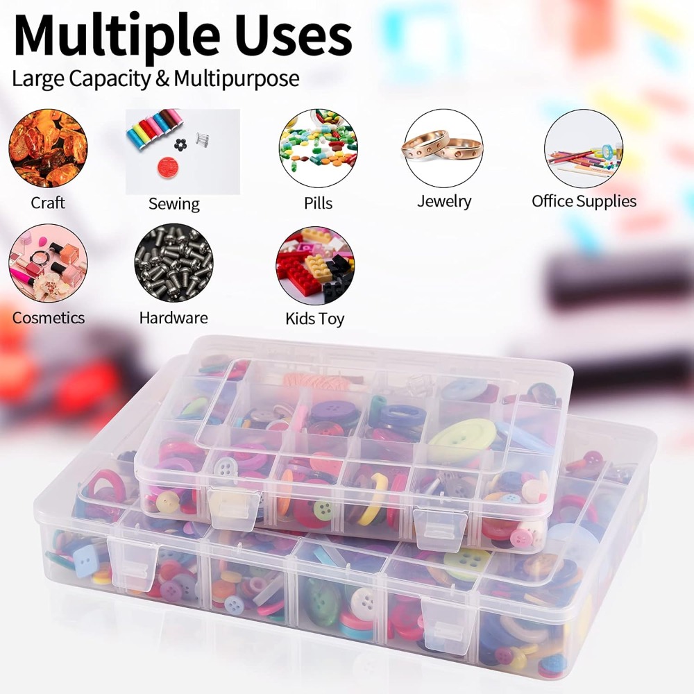 18 Grids Plastic Organizer Box - Tackle Box recensie en prijs