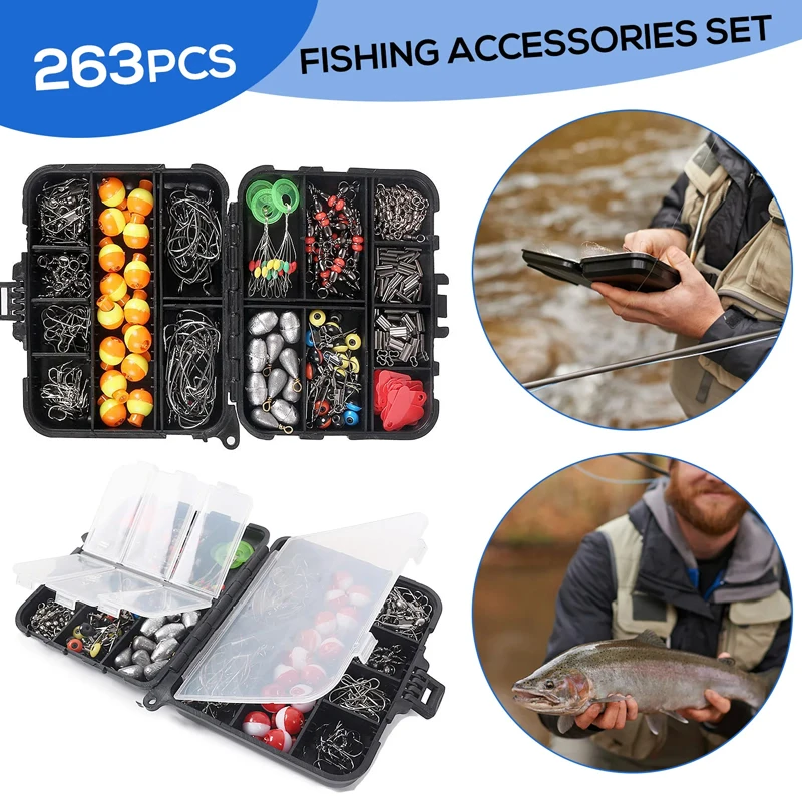 263pcs Outdoor Fishing Accesso - Fishing Equipment Set recensie en prijs