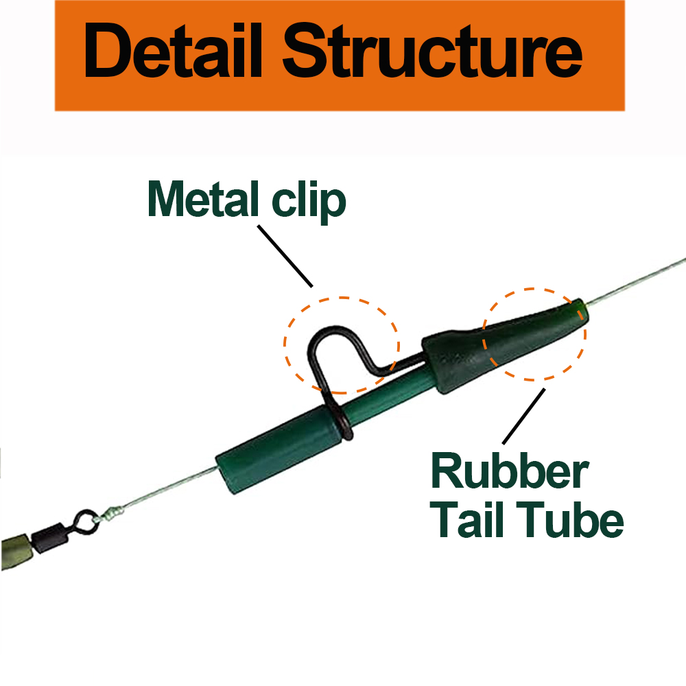 20Pcs Carp safety lead clip &  - Fishing Equipment Shop recensie en prijs