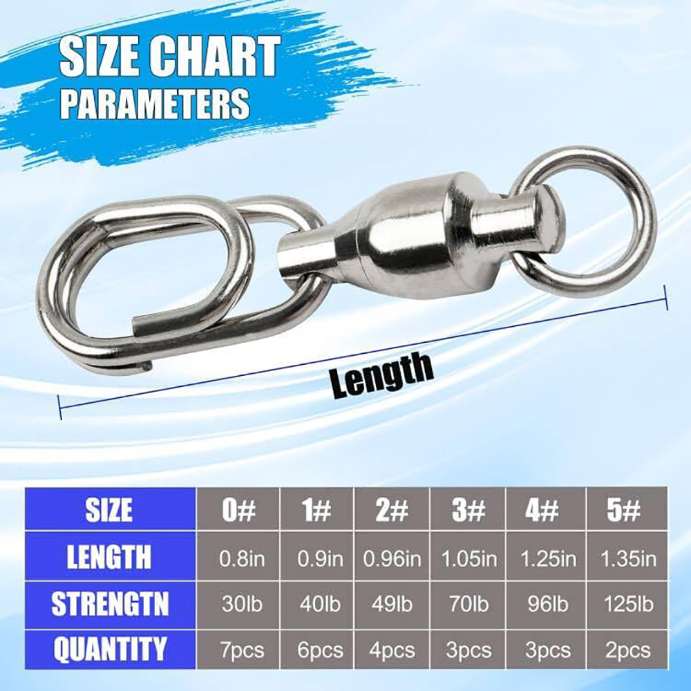 25pcs Ball Bearing Fishing Swi - Fishing Equipment Shop recensie en prijs