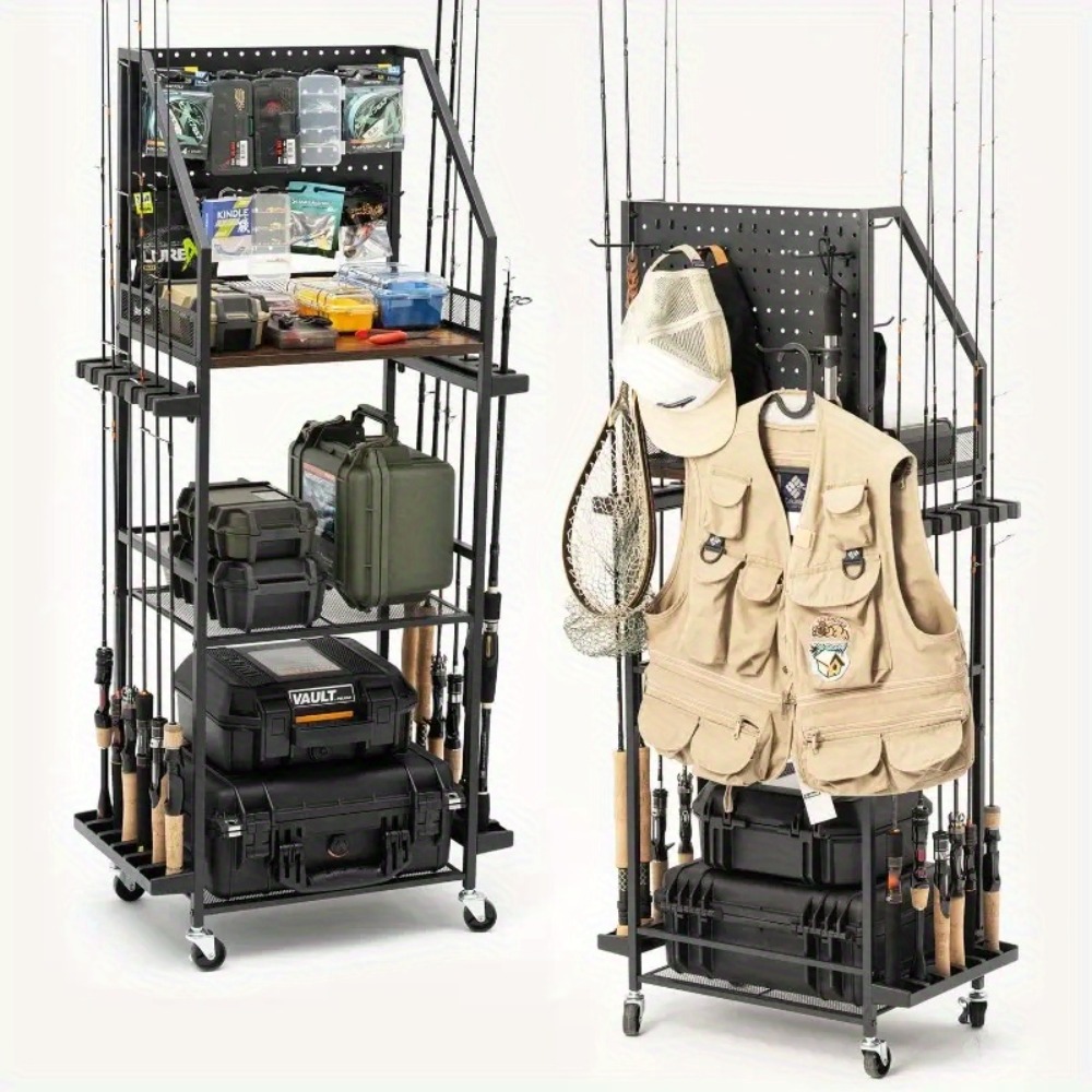 Fishing Rod Holders for Garage - Tackle Box recensie en prijs