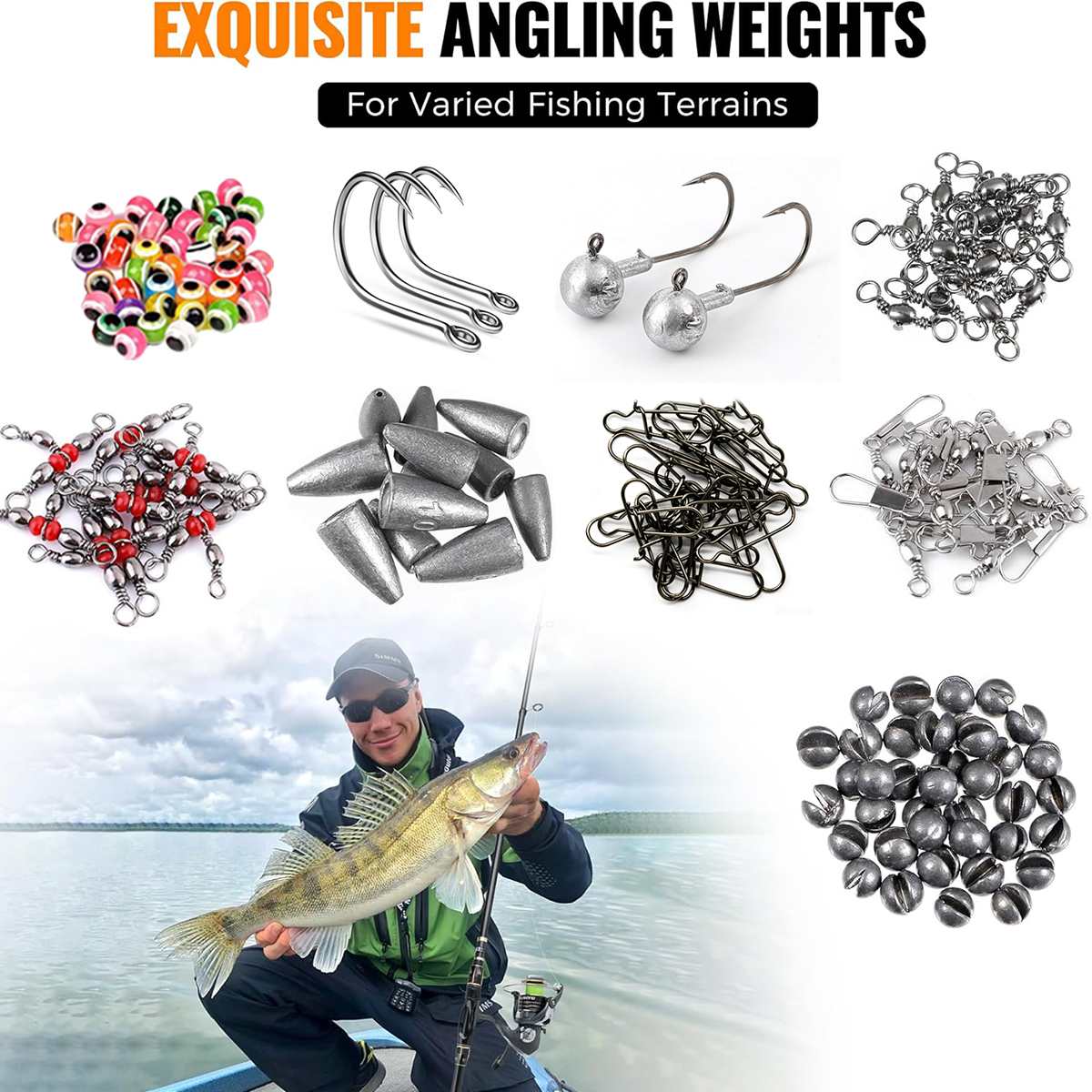 187pcs Fishing Accessories Kit - Tackle Box recensie en prijs